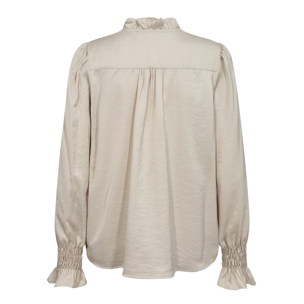 Cocouture - RavenCC Frill Shirt - Bone