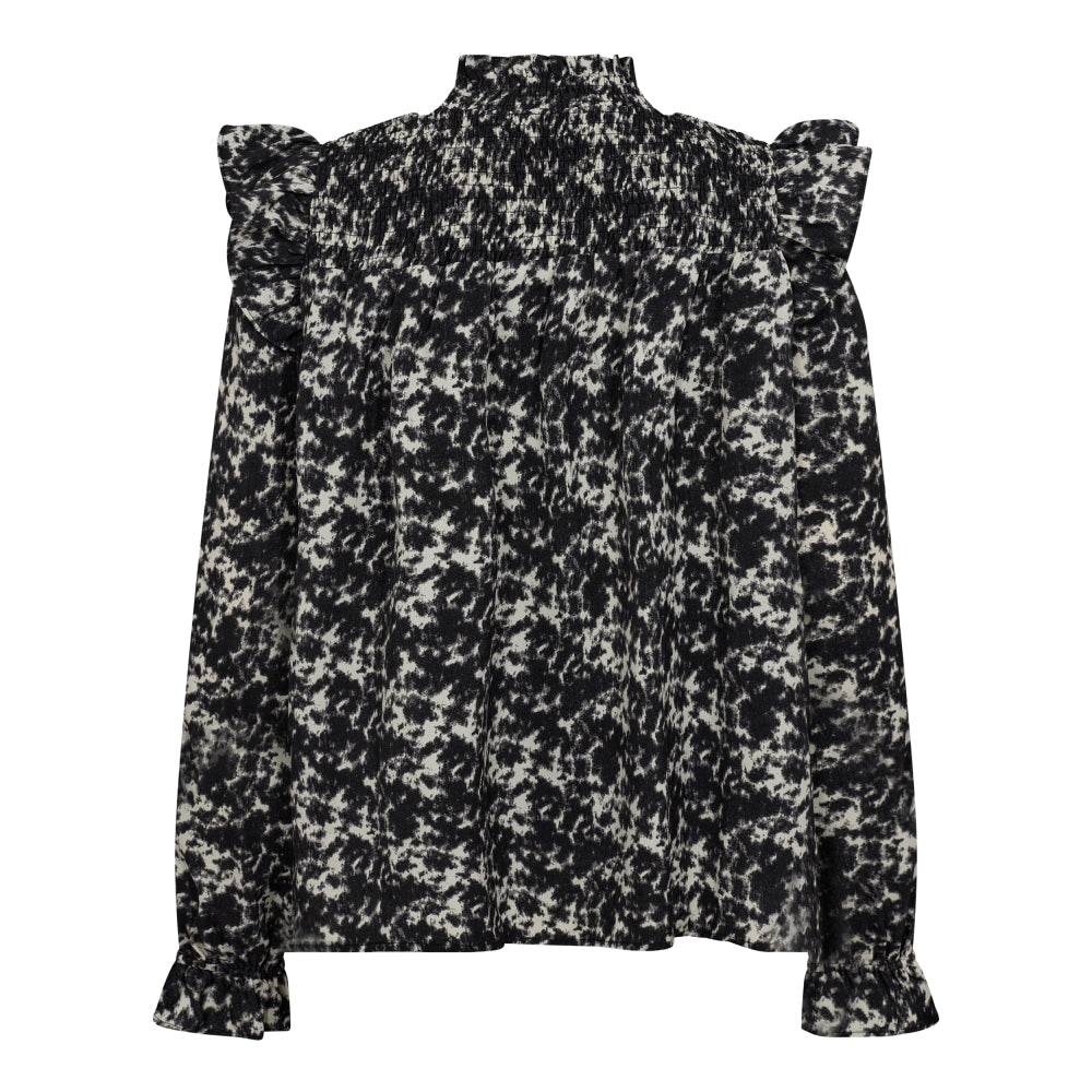 Cocouture - BailaCC Smock Bluse - Sort