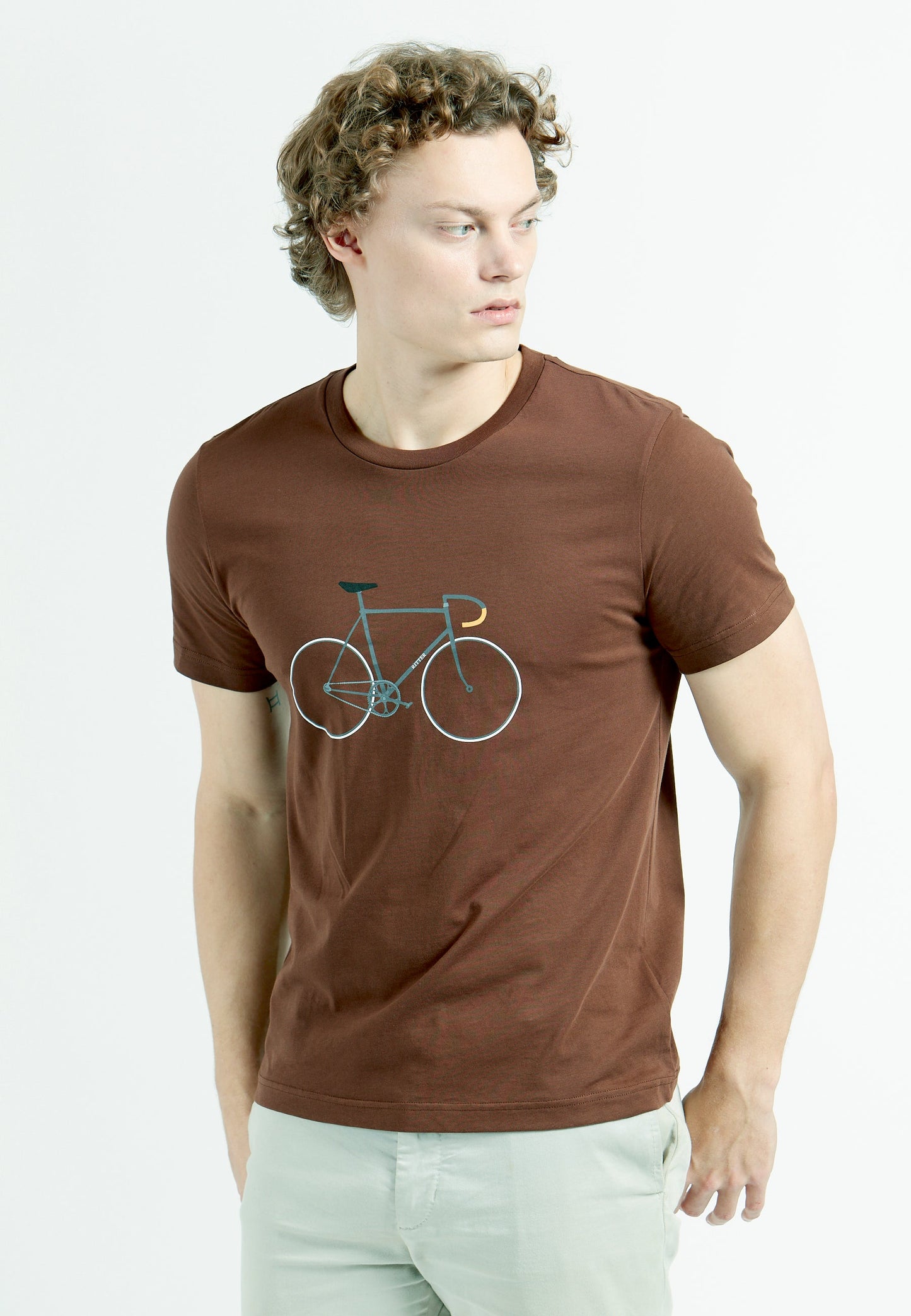Cikkel Copenhagen - Un'ora 51.15 T-Shirt - Hvid