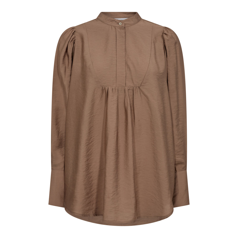 Cocouture - CallumCC Volume Shirt - Latte
