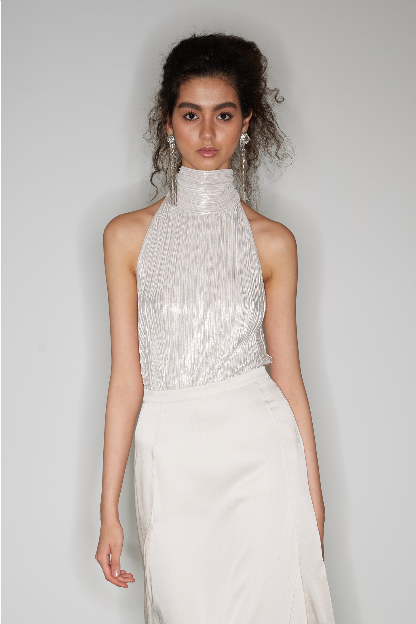 Bruuns Bazaar Women - Groundberry Duro top - Silver