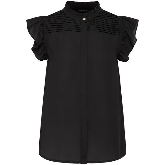 Bruuns Bazaar Damer - CamillaBBNicole skjorte - Sort