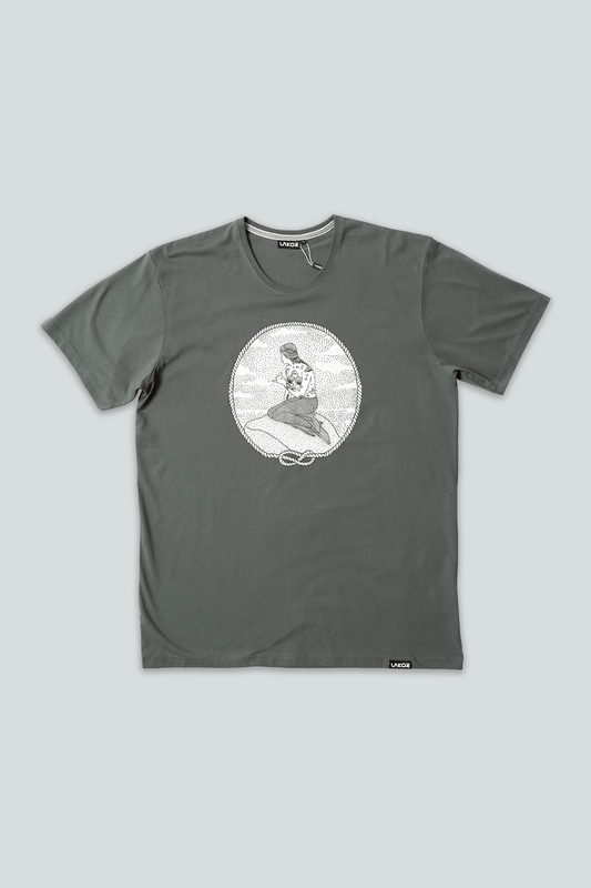 Lakor - Mermaid Shaka T-shirt - Urban Chic