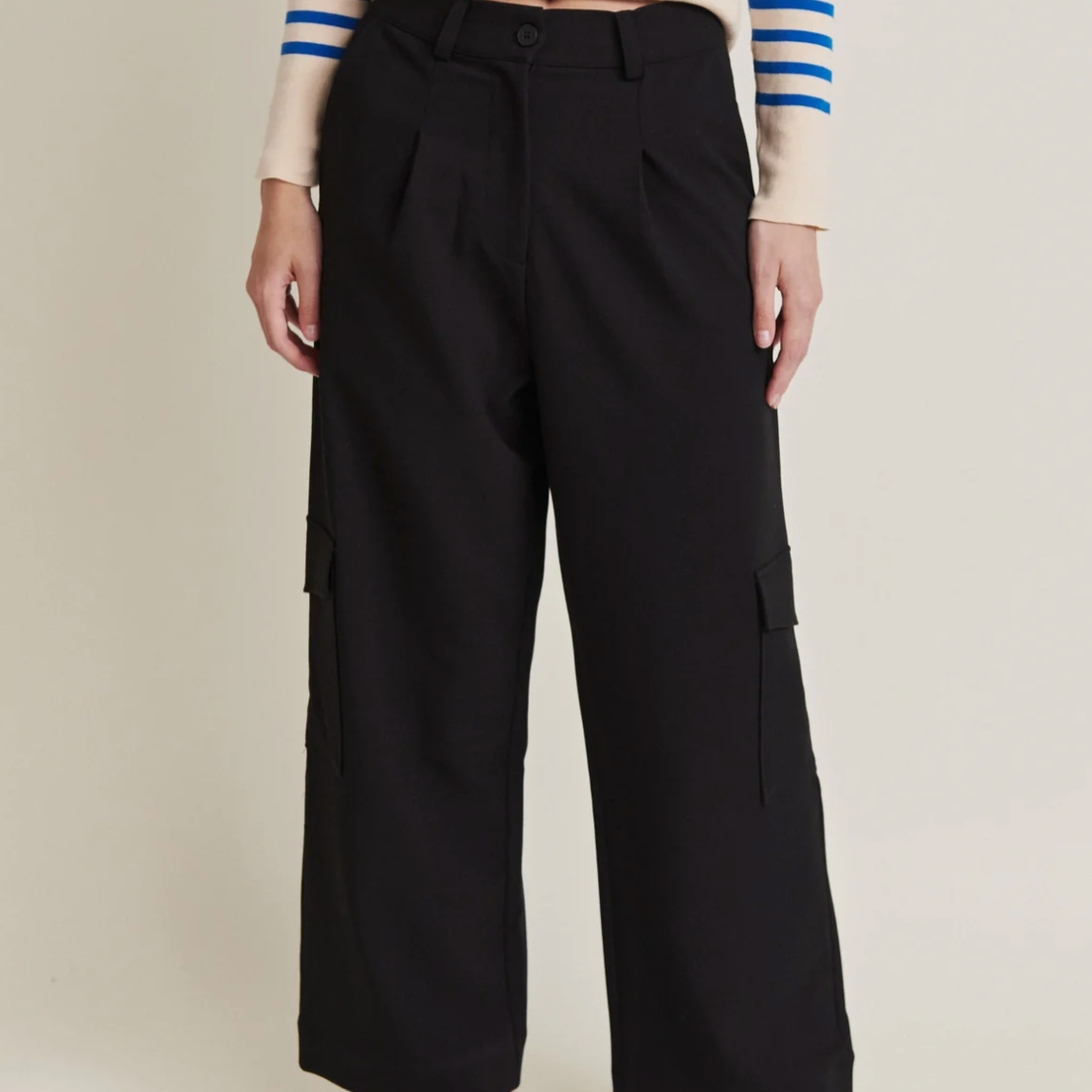 Basic Apparel - Sage Cargo Pants - 001 Sort