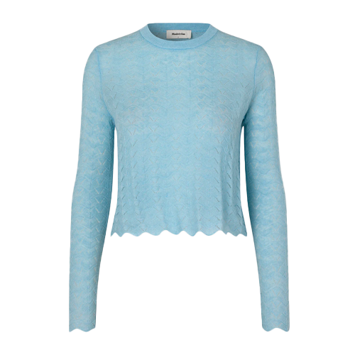 Modström - CordellMD kort o-hals - Cool Blue