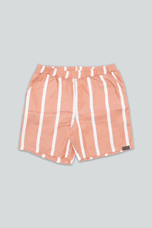 Lakor - Wide Stripe Shorts (Mango) - Mango