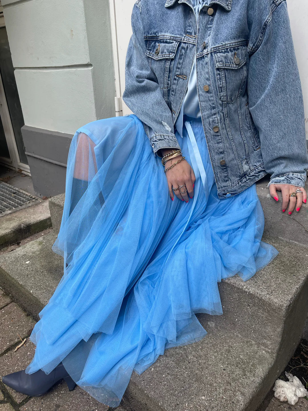EMM Copenhagen - Daisy Skirt - Blue