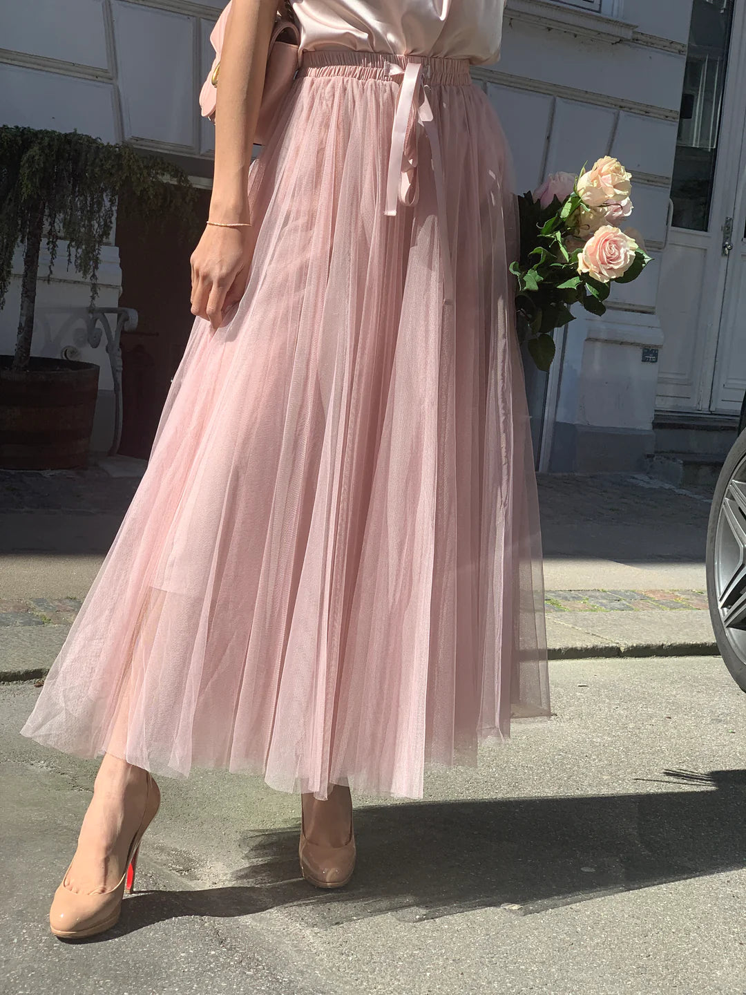 EMM Copenhagen - Daisy Skirt - Powder Rose