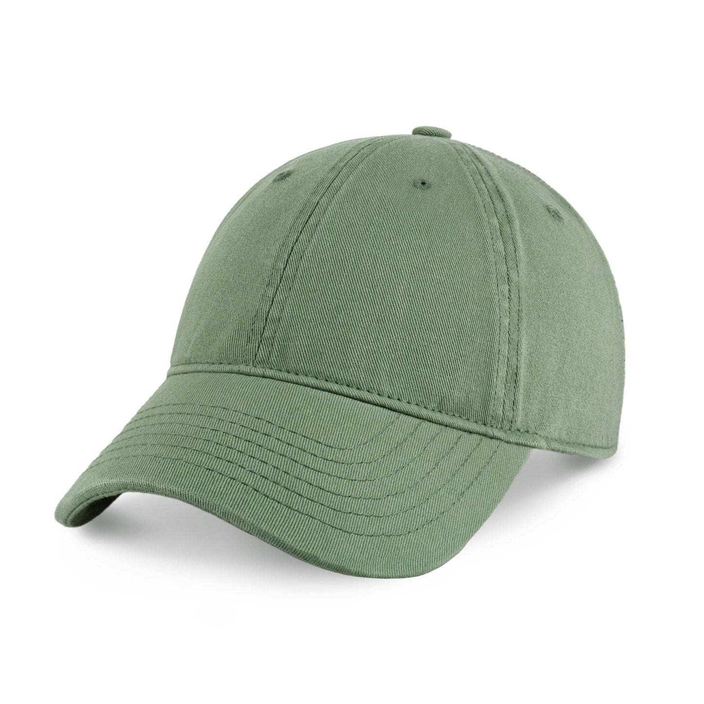Plain Baseball Cap - Green Tea