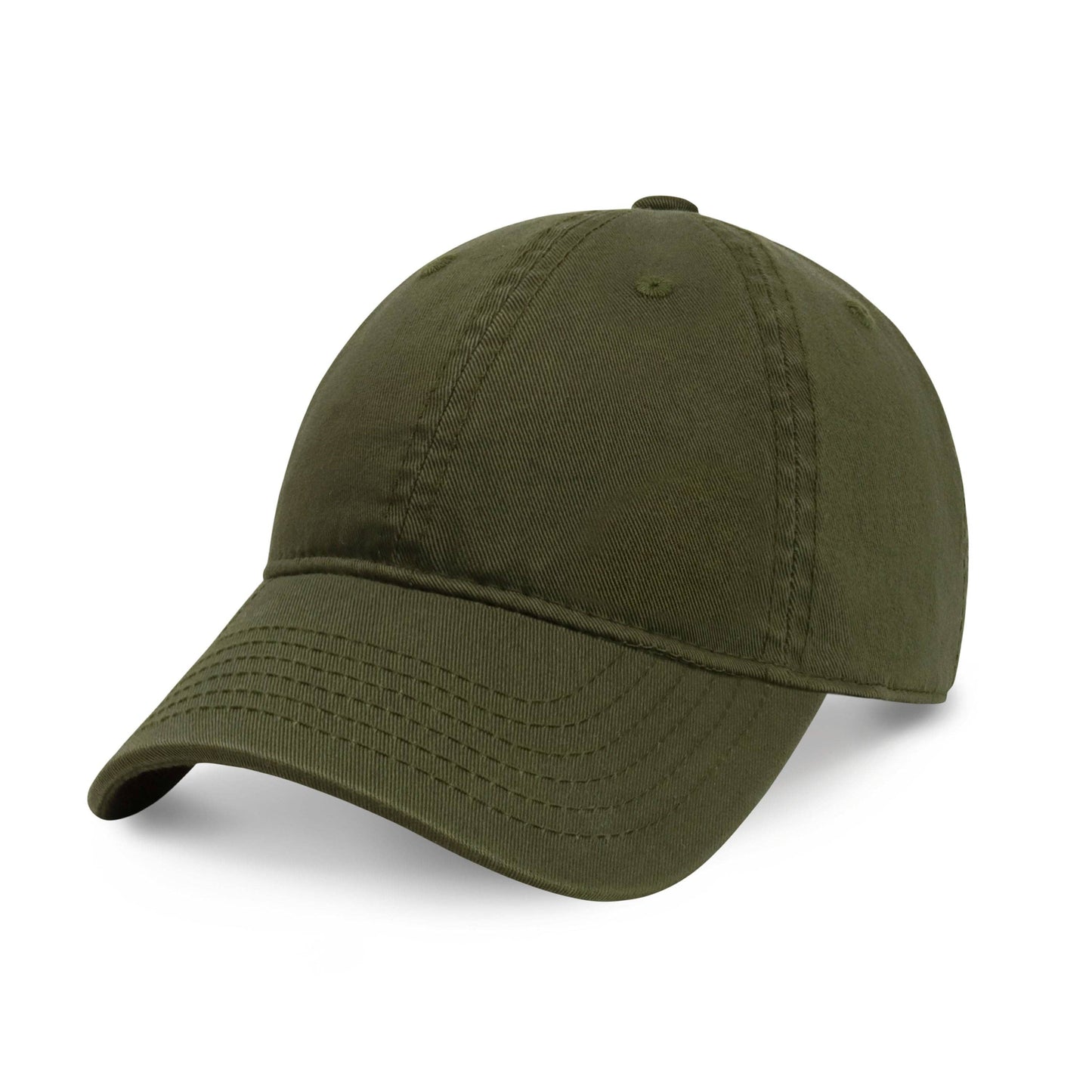 Almindelig baseballkasket - Army Green