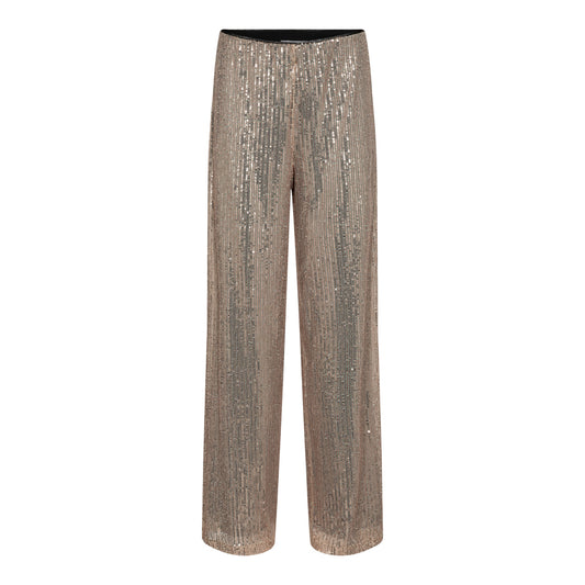 Cocouture - SageCC Sequin Pant - Nøgen