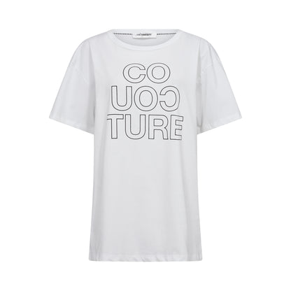 Cocouture - OutlineCC Oversize Tee - White