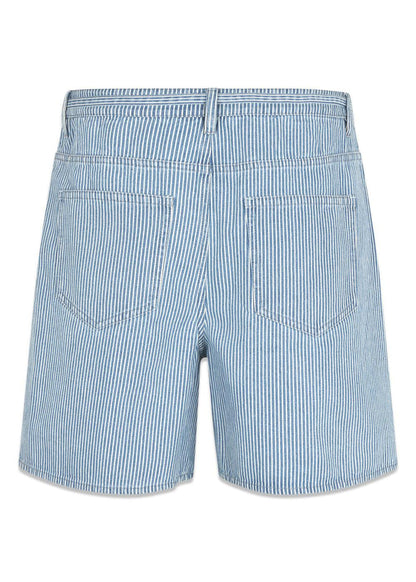 Modström - IsoldeMD shorts - Soft Blue Stripe