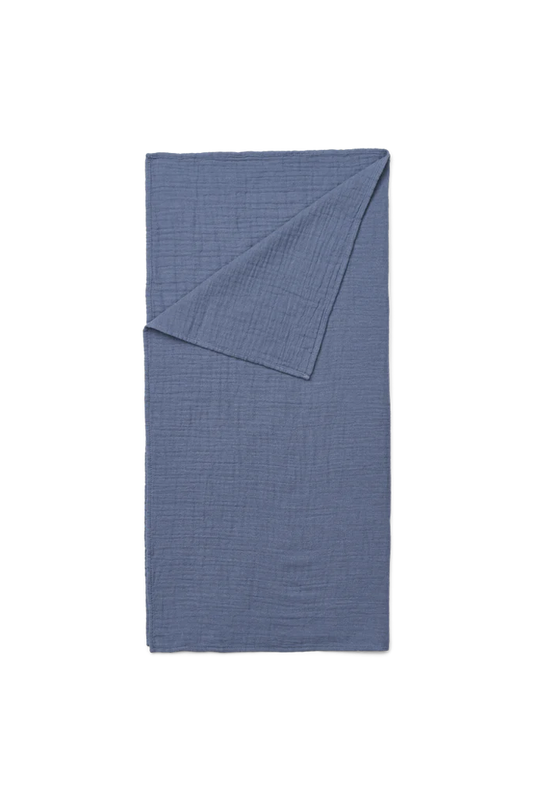 Basic Apparel - Ember-tørklæde - Vintage Indigo