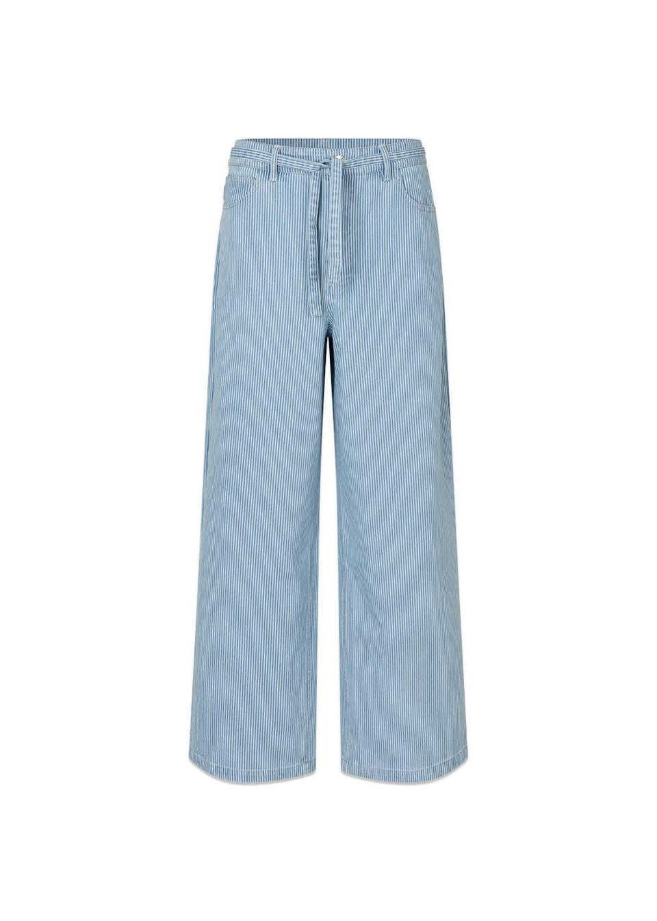 Modström - IsoldeMD pants - Soft Blue Stripe