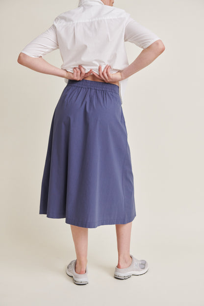 Basic Apparel - Tilde-nederdel - Vintage Indigo