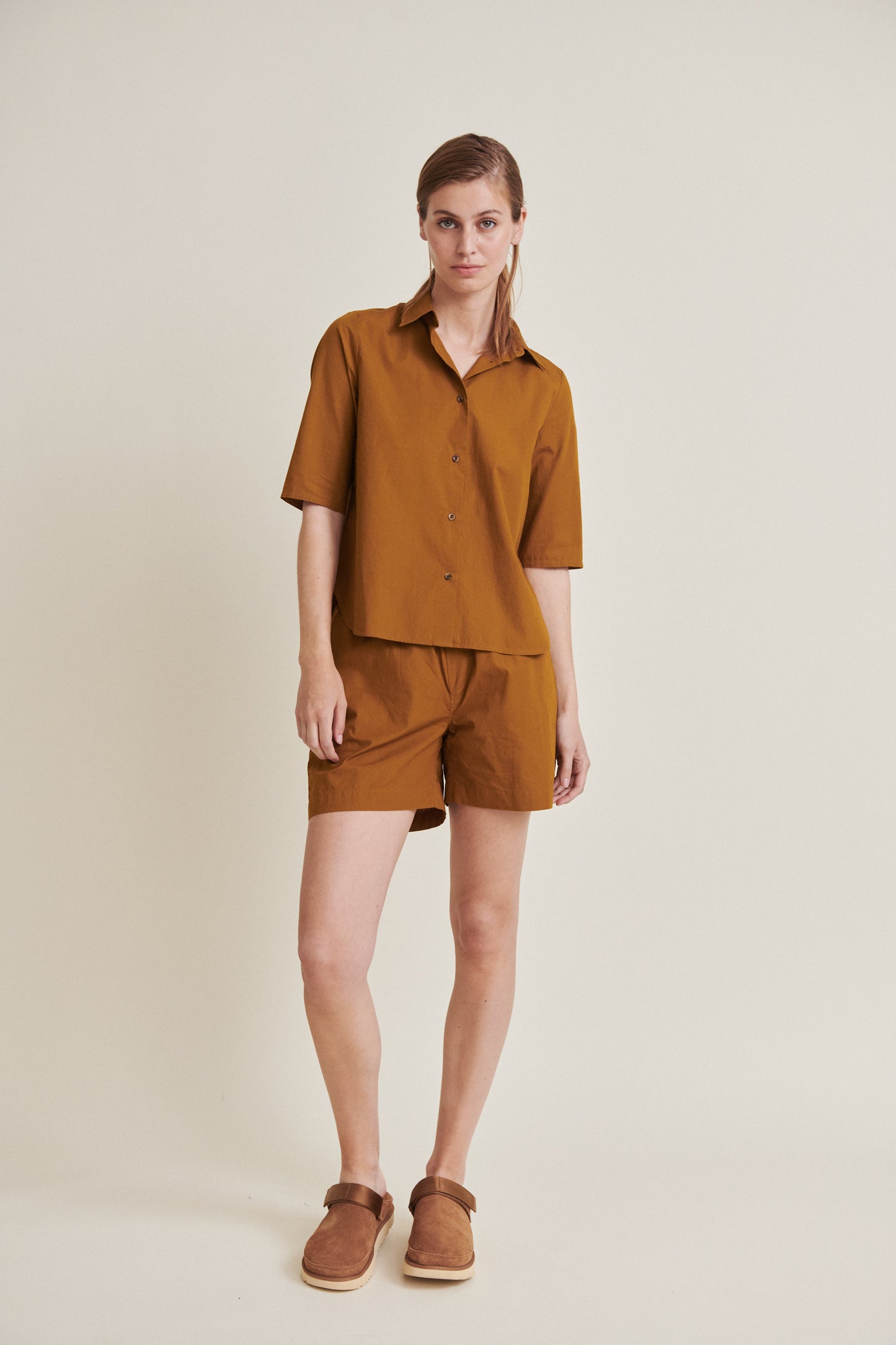 Basic Apparel - Silje Shorts - Tapenade