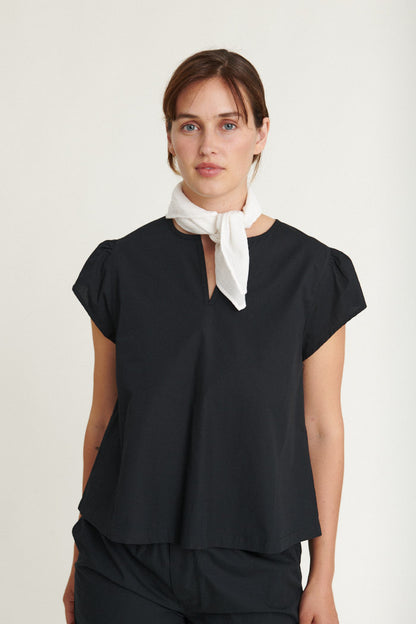 Basic Apparel - Silje SS Top - Black