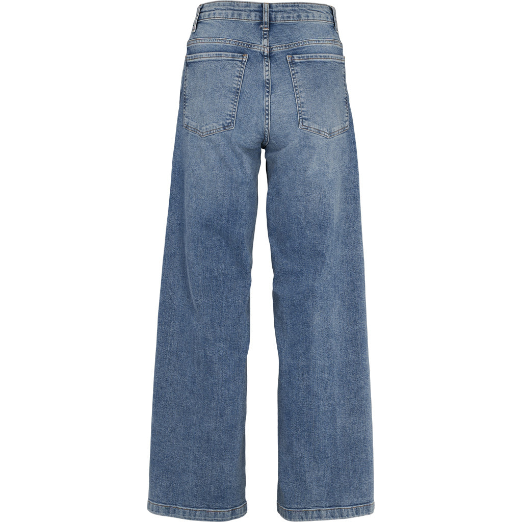 Basic Apparel - Enya Jeans - Stone washed denim