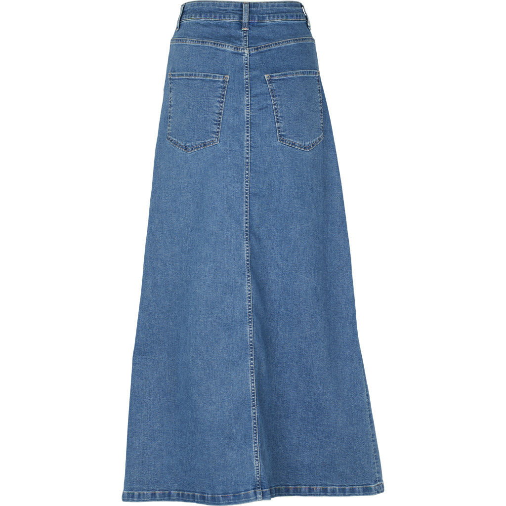 Basic Apparel - Enya Skirt - Denim Blue