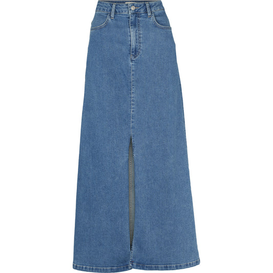 Basic Apparel - Enya Skirt - Denim Blue