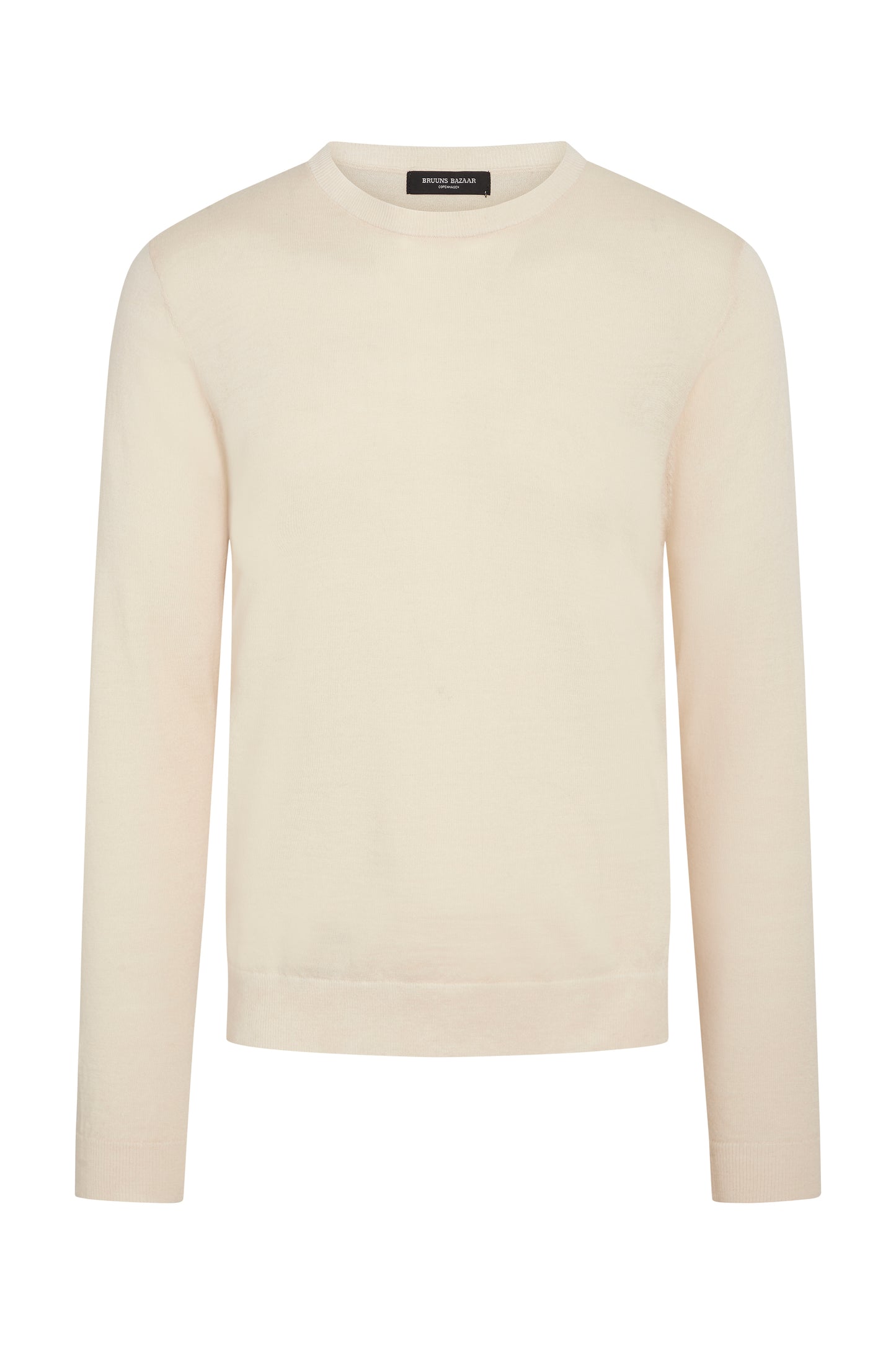 Bruuns Bazaar Men - CharlesBB Crew Neck - Tan