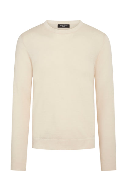 Bruuns Bazaar Men - CharlesBB Crew Neck - Tan