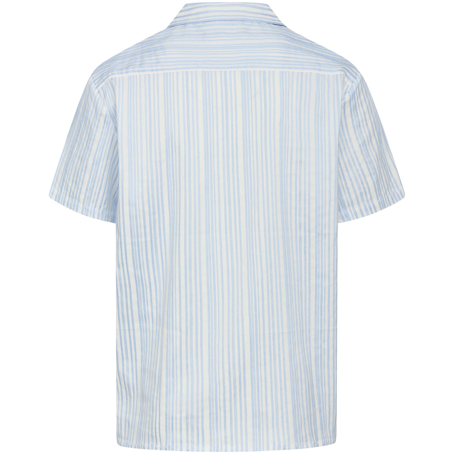 Bruuns Bazaar Herrer - DimensionBBHomme skjorte - Lyseblå stribe