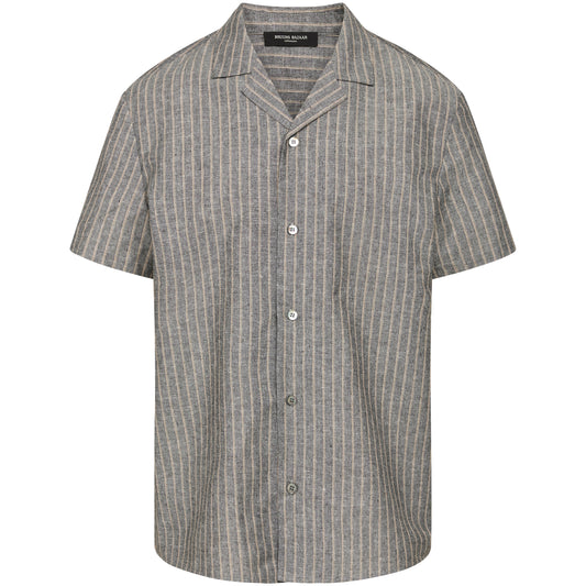 Bruuns Bazaar Herrer - StiplinBBHomer skjorte - Stripe