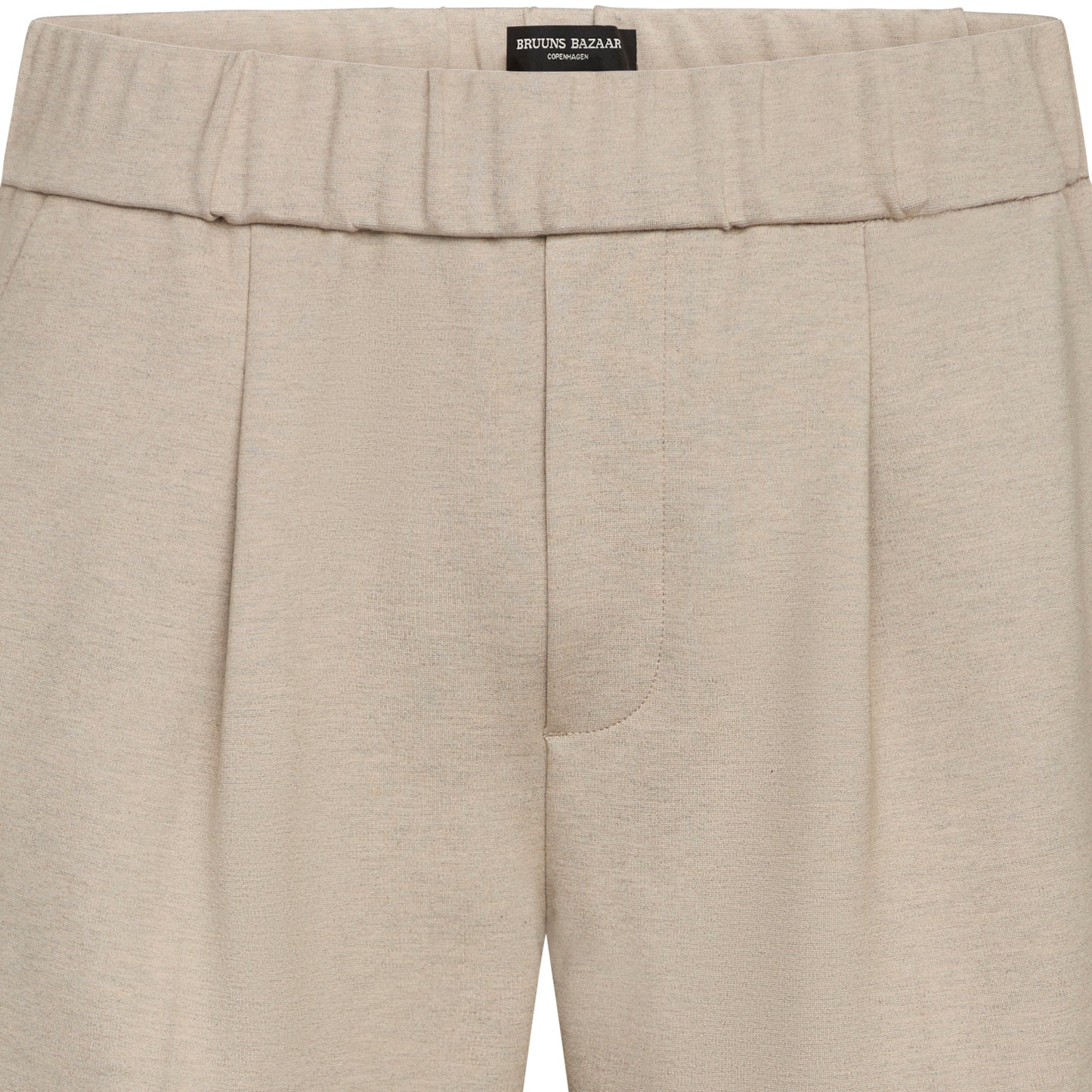 Bruuns Bazaar Herrer - LayBBClarkin shorts - Beige Melange