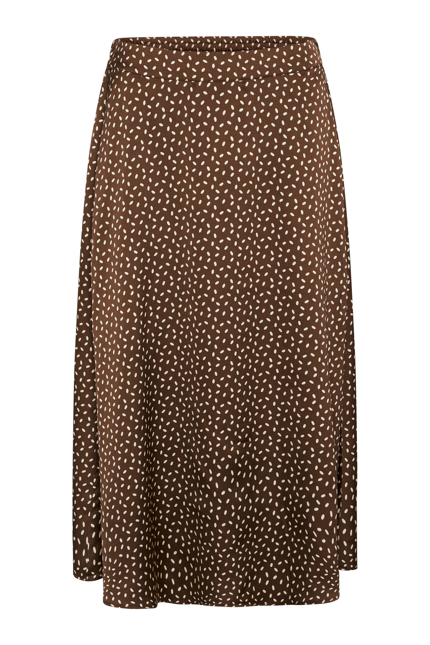 Bruuns Bazaar Women - AcaciaBBAmattas skirt - Brown/cream dot print