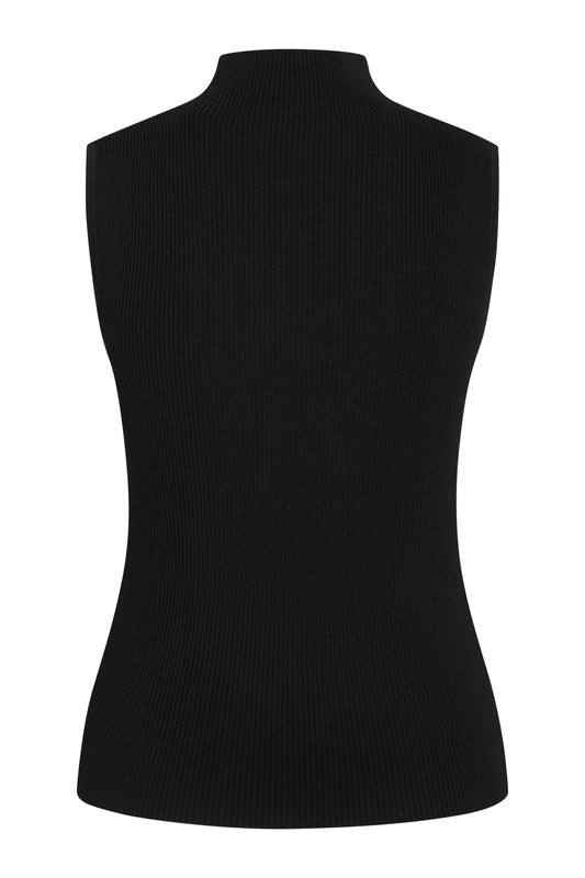 Bruuns Bazaar Women - RiversBBAditi knit top - Black