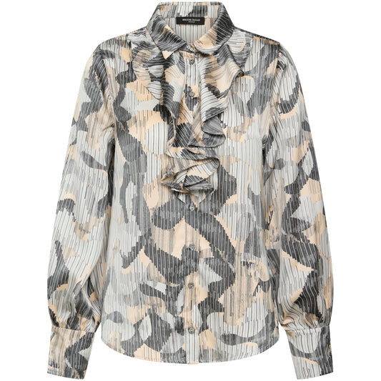 Bruuns Bazaar Women - Floret Daiva shirt - Black  print