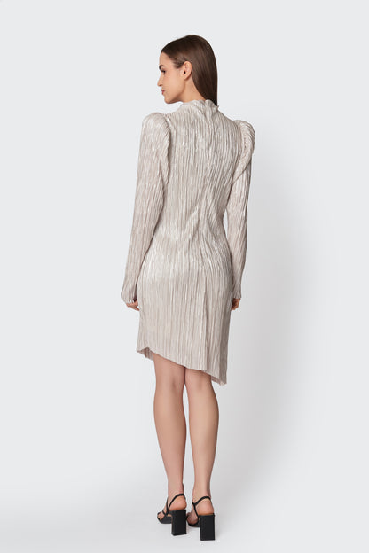 Bruuns Bazaar Damer - Groundberry Maggie kjole - Sølv