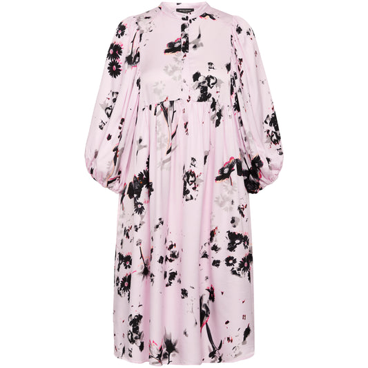 Bruuns Bazaar Damer - FloretBBSarina kjole - Lys pink AOP