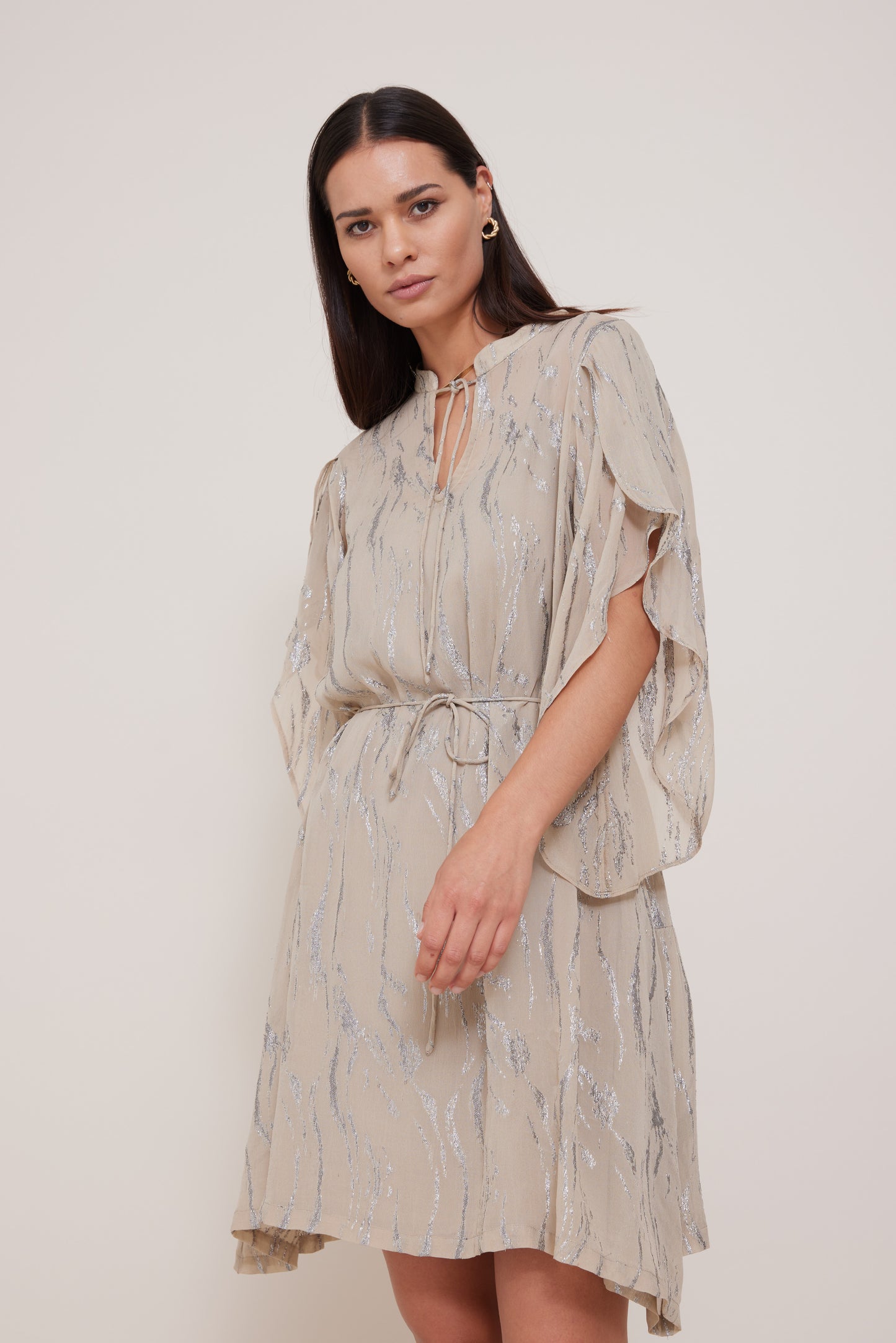 Bruuns Bazaar Women - OdiaBBParez dress - Plaza Taupe