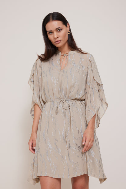 Bruuns Bazaar Women - OdiaBBParez dress - Plaza Taupe