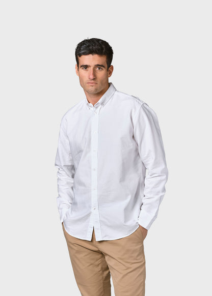 Klitmøller - Basic skjorte - Hvid