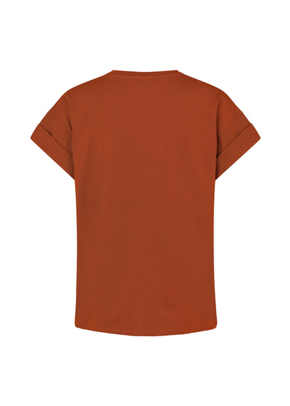 Modström - BrazilMD kort t-shirt - Brandy Brown