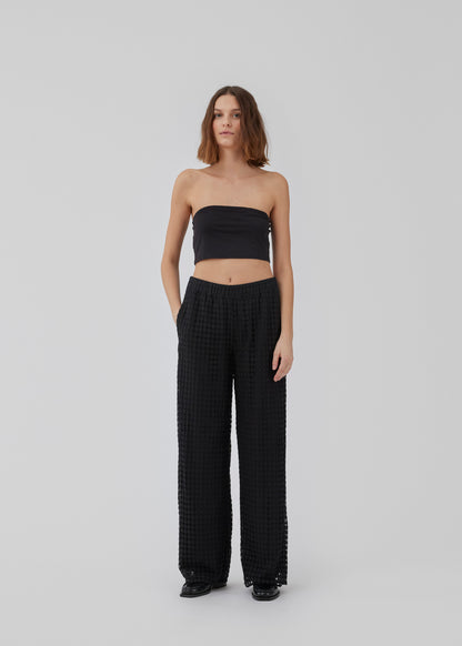 Modström - DaeMD bandeau top - Sort