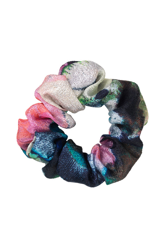 Stine Goya - Scrunchie, 1841 Textured Poly - Frosted Floral Day