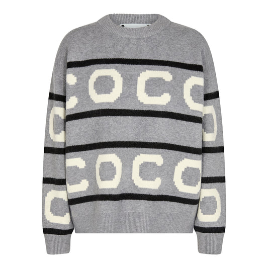 Cocouture - RowCC Logo Knit - Light Grey