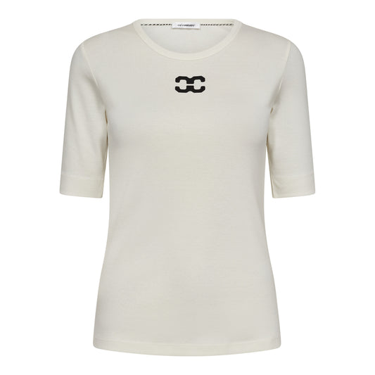 Cocouture - Granny CC Logo Tee - Off white