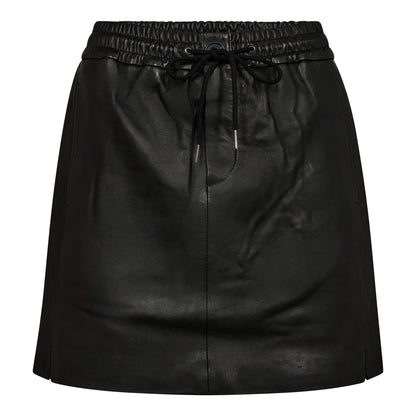 Cocouture - New PhoebeCC Leather Skirt - Black