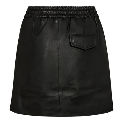 Cocouture - New PhoebeCC Leather Skirt - Black