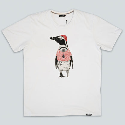 Lakor - African Penguin T-shirt (Off White)