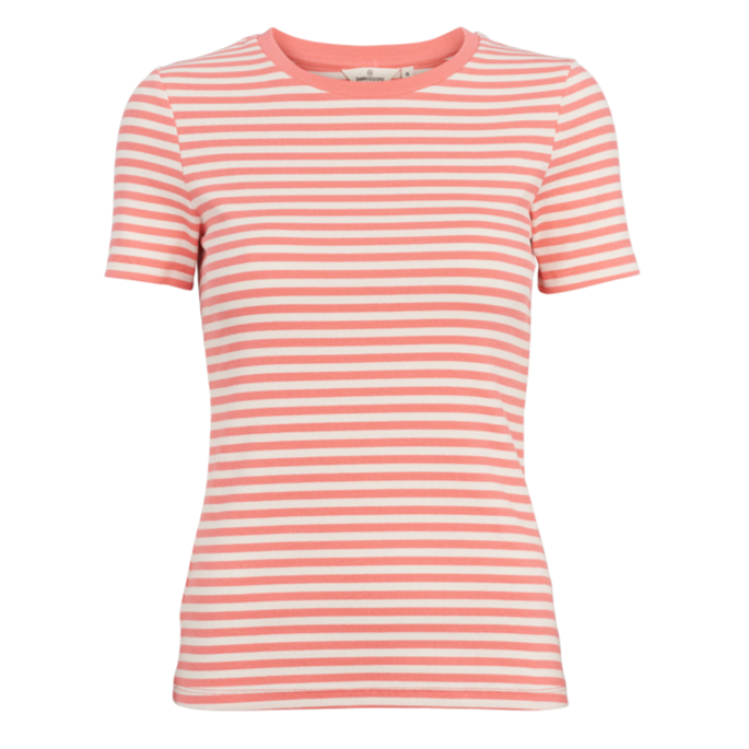 Basic Apparel Ludmilla O-Neck T-shirts 578 Georgia Beach/Birch