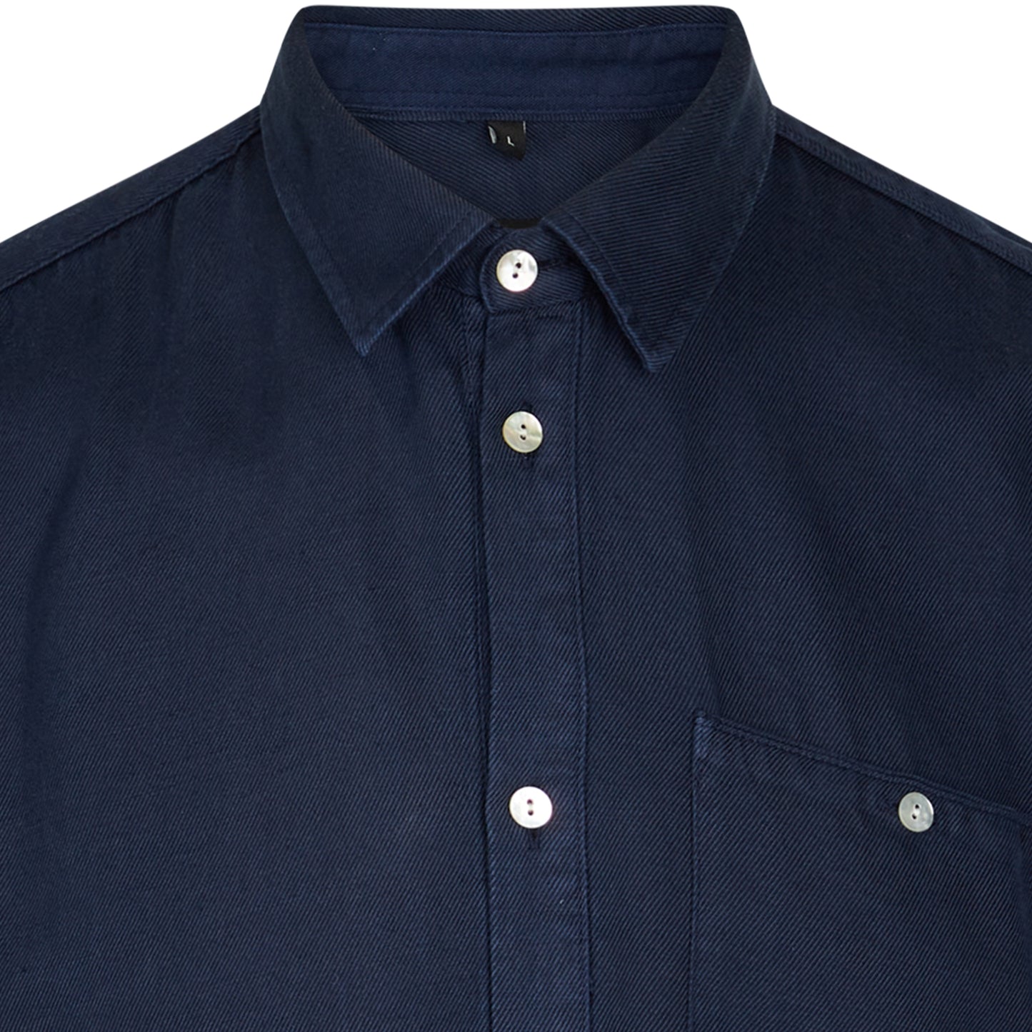 Bruuns Bazaar Men - Lin Nuit Shirt - Navy Blazer