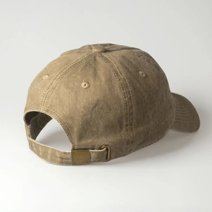 Vintage Twill Baseball Cap - Khaki
