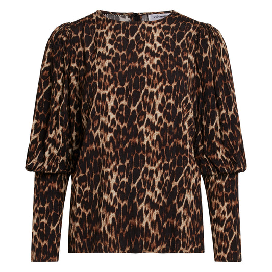 Co'couture - Nabia Bluse - Leopard